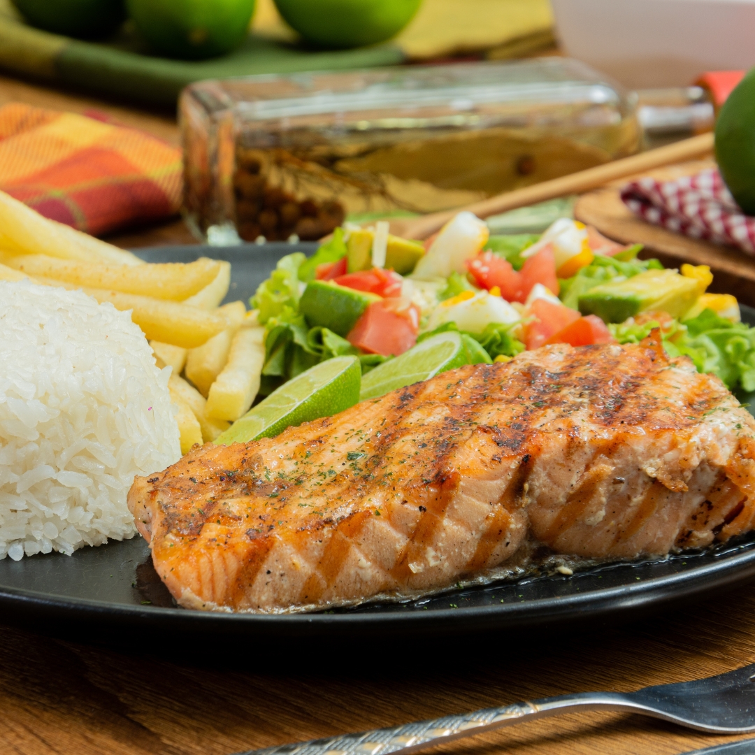 Salmón a la parrilla