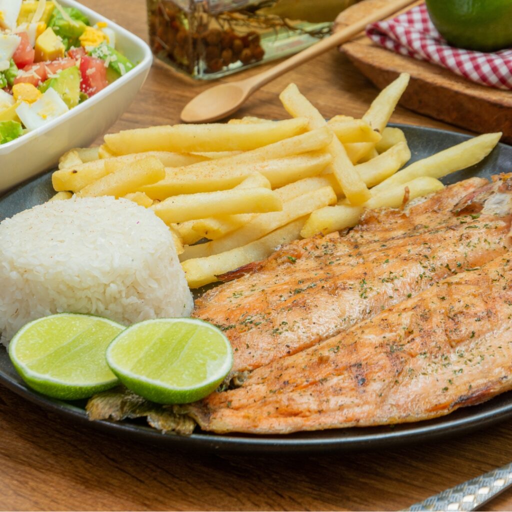 Trucha a la plancha
